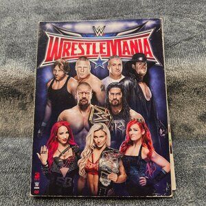 2016 WWE Wrestle Mania 3 Disc Set The Roman Empire Special Hall of Fame